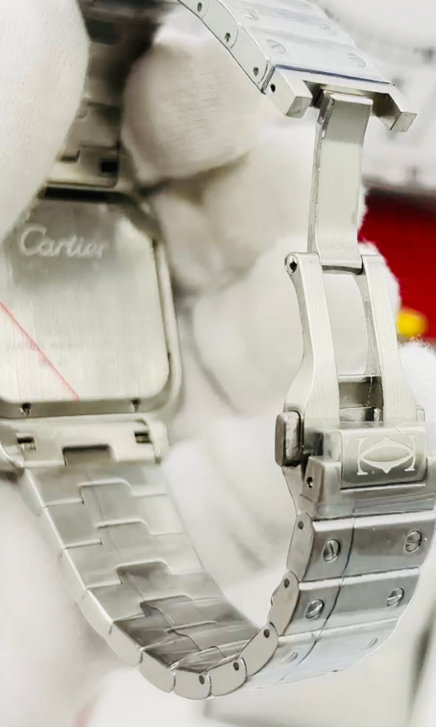 ELEGANTE RELOJ AUTOMÁTICO MECÁNICO SANTOS MÁXIMA CALIDAD! 12-A