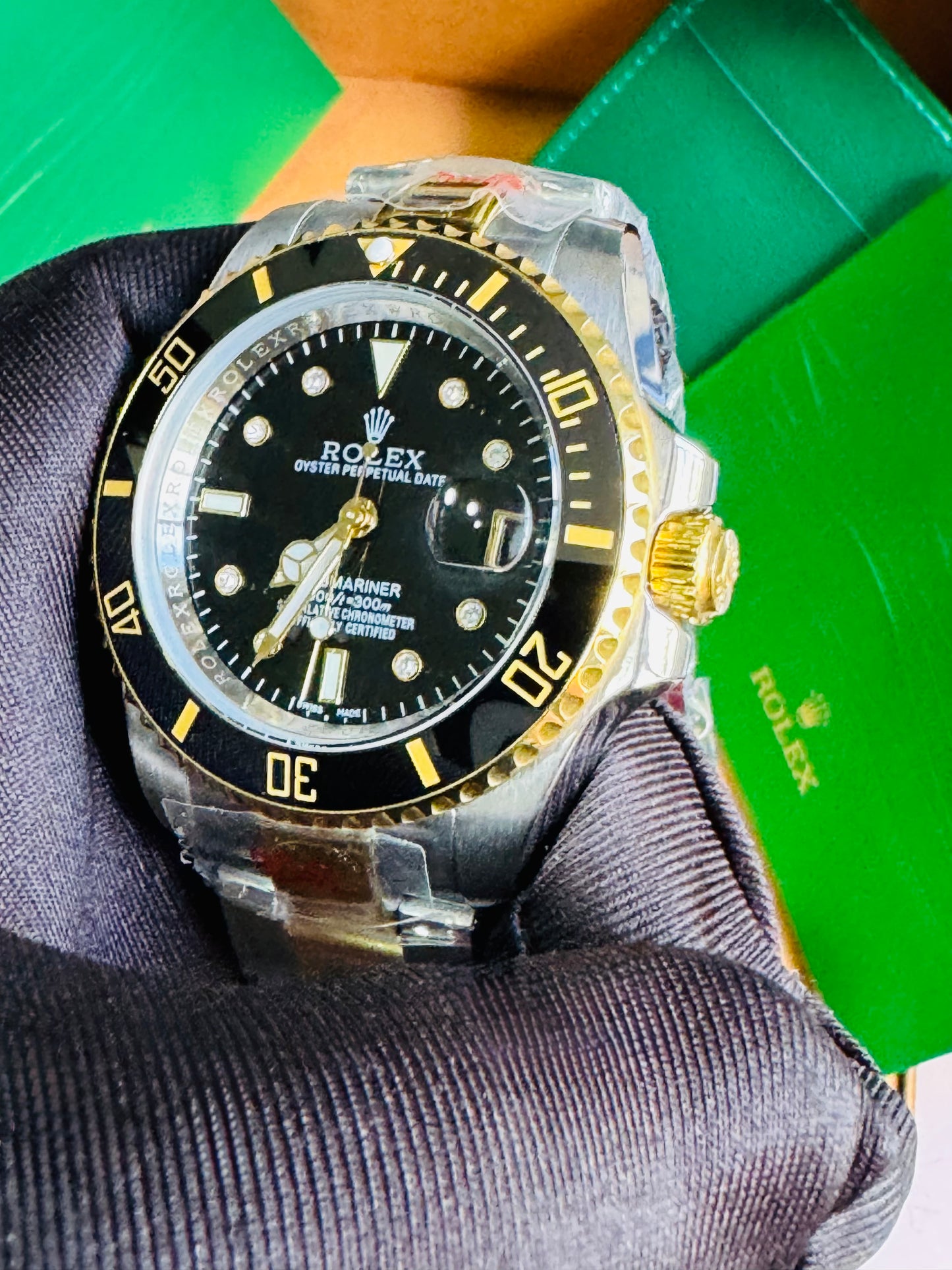ATEMPORAL ROLEX OYSTER PERPETUAL DATE- CALIDAD Y DISTINCIÓN- FECHADOR - LUMINOSO- CRISTAL ZAFIRO- JOYAS 💎 ETC