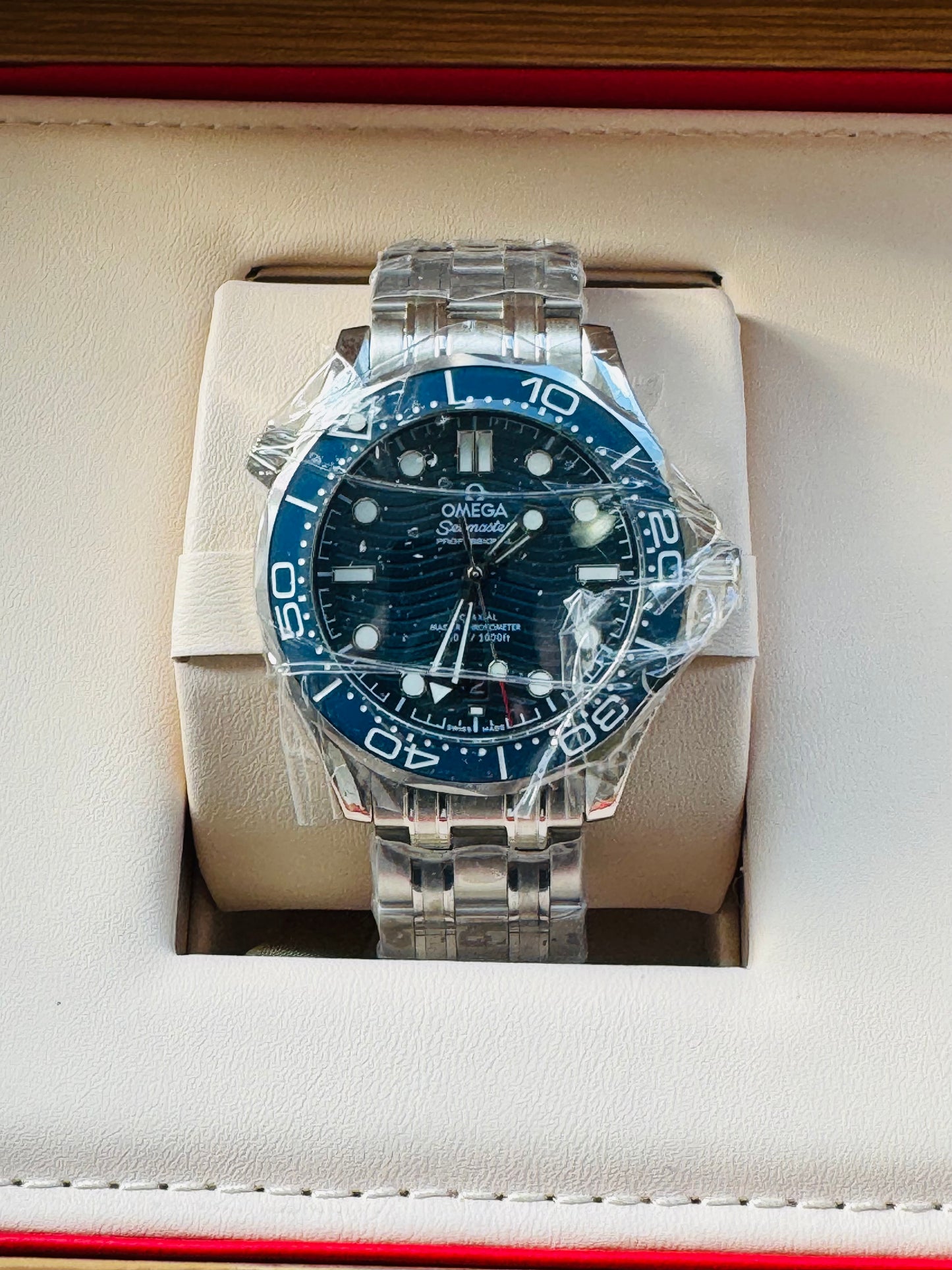 HERMOSO RELOJ OMEGA SEA MASTER AUTOMÁTICO ELEGANTE Y CASUAL!