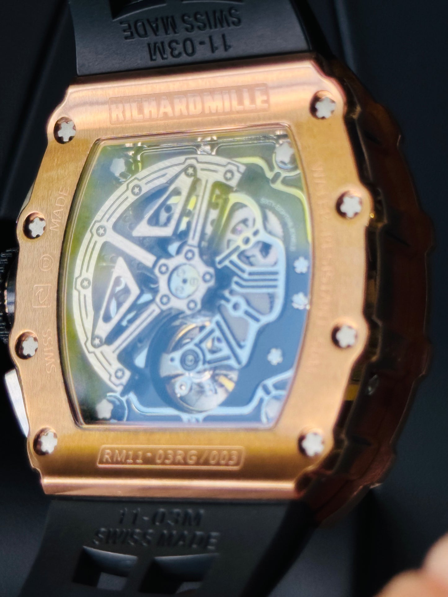 IMPRESIONANTE RELOJ RICHARD MILLE!!! AUTOMÁTICO MECÁNICO-68 JOYAS💎-FECHADOR-LUMINOSO-MULTIFUNCIONAL-ETC! ETC ETC!!!