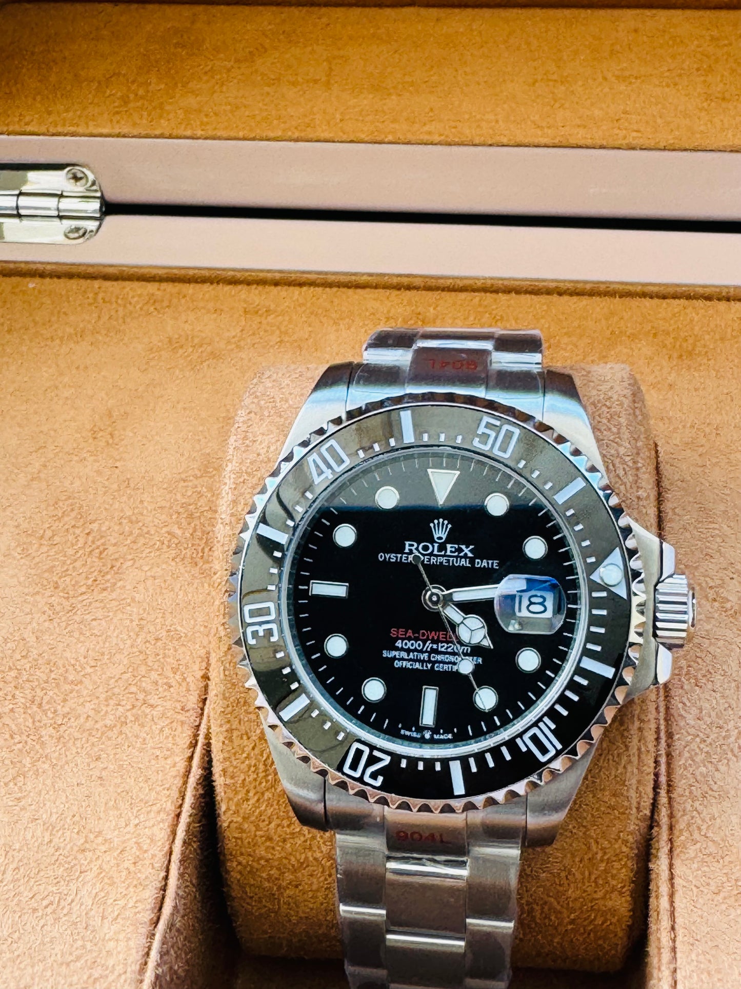 ESPECTACULAR RELOJ ROLEX AUTOMÁTICO SEADWELLER VÁLVULA DE ESCAPE 💨 HERMOSO!!!