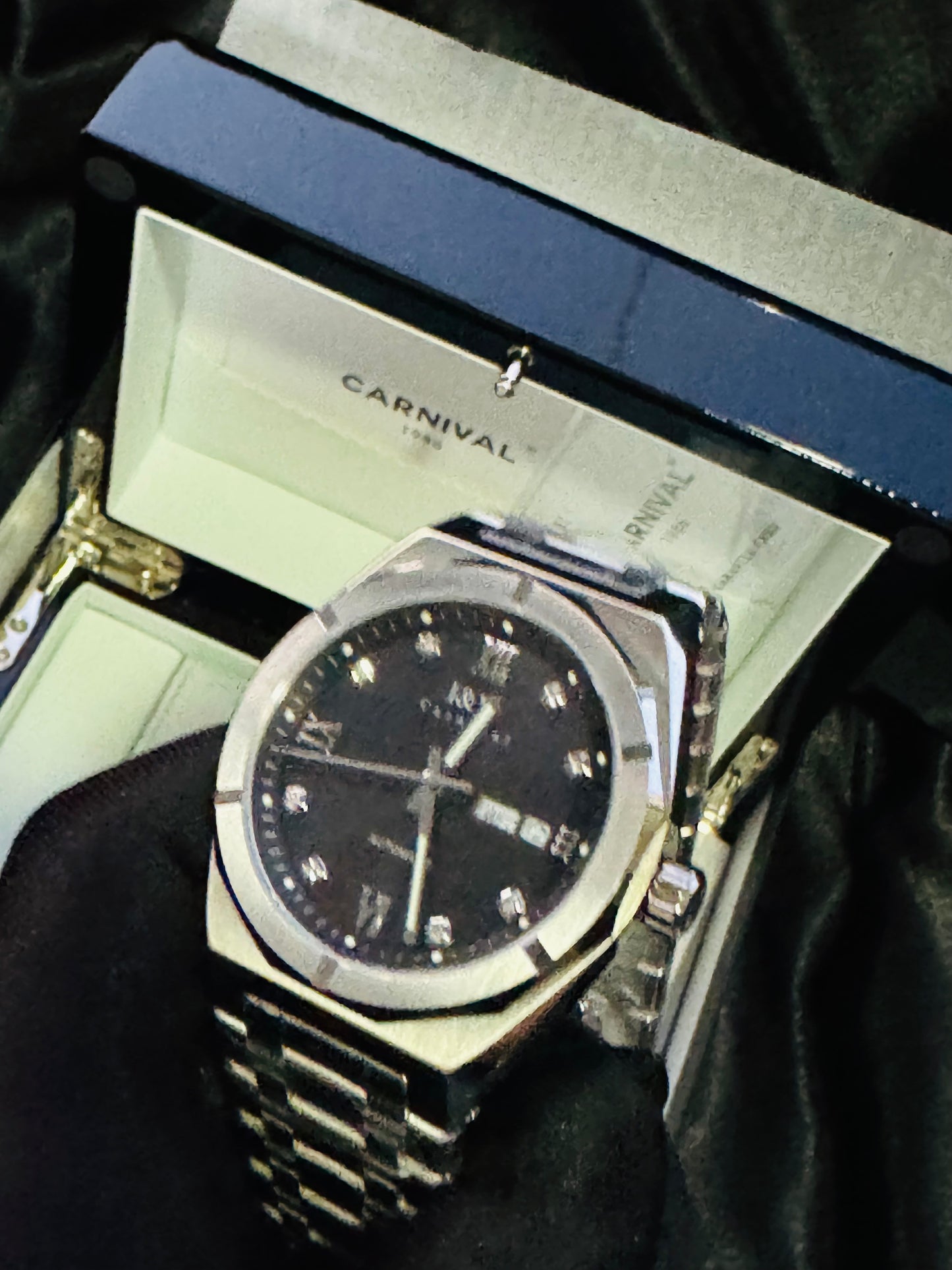 IMPRESIONANTE RELOJ AUTOMÁTICO MECÁNICO I & W CARNIVAL 💯% ORIGINAL
