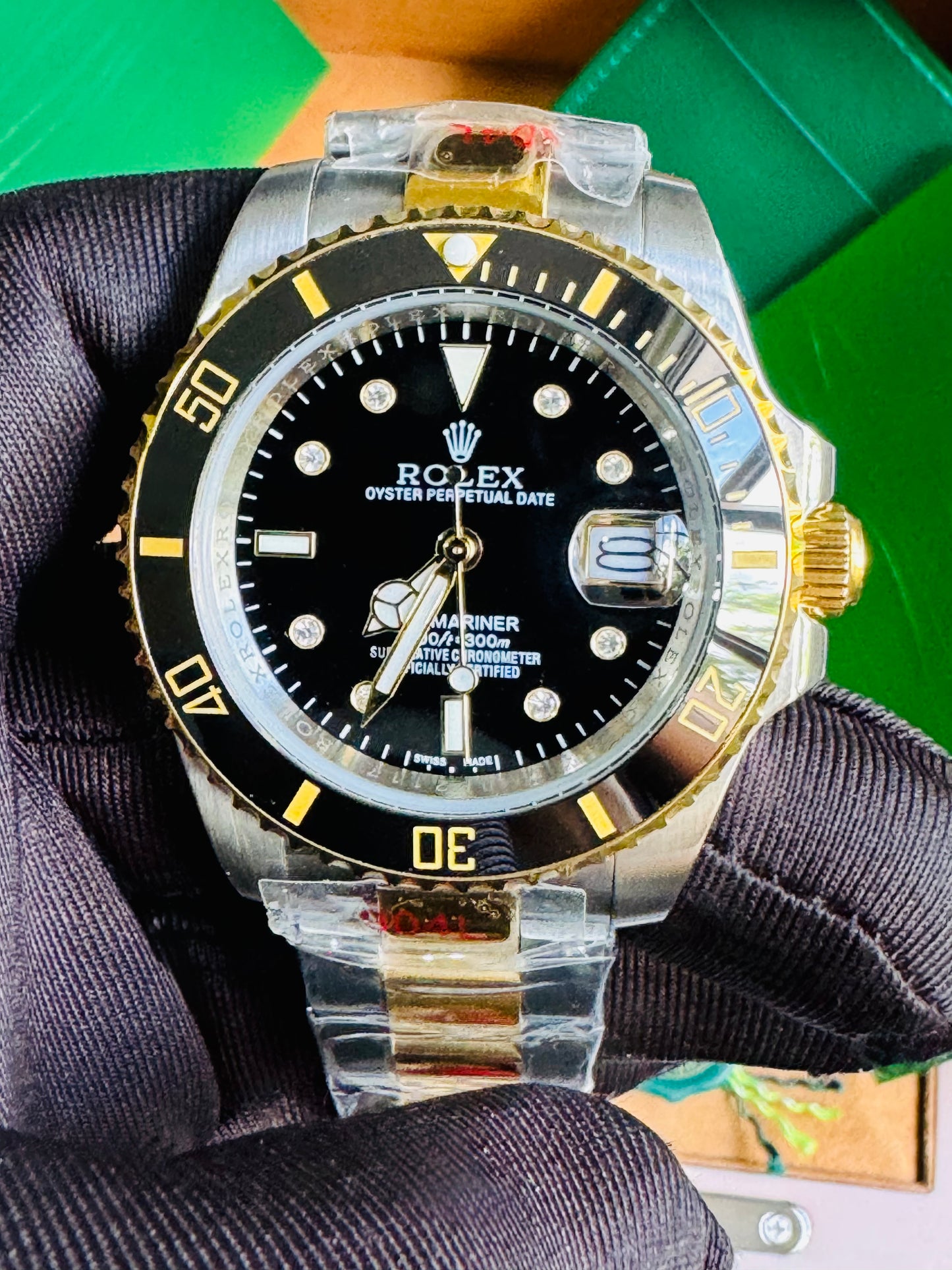ATEMPORAL ROLEX OYSTER PERPETUAL DATE- CALIDAD Y DISTINCIÓN- FECHADOR - LUMINOSO- CRISTAL ZAFIRO- JOYAS 💎 ETC