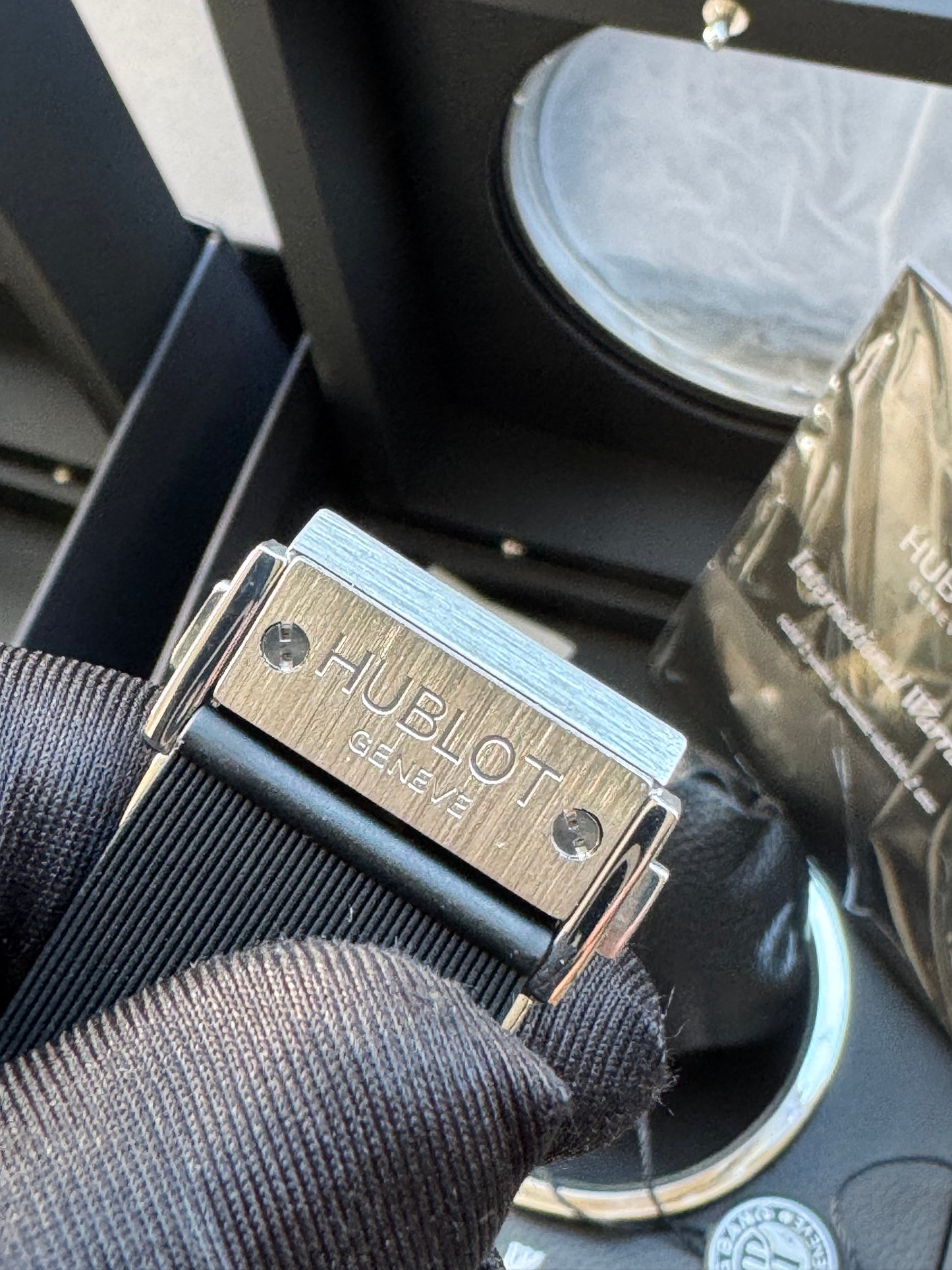 ELEGANTE Y SOFISTICADO DISEÑO RELOJ AUTOMÁTICO MECÁNICO HUBLOT EDICIÓN ESPECIAL CLÁSSIC FUSION
