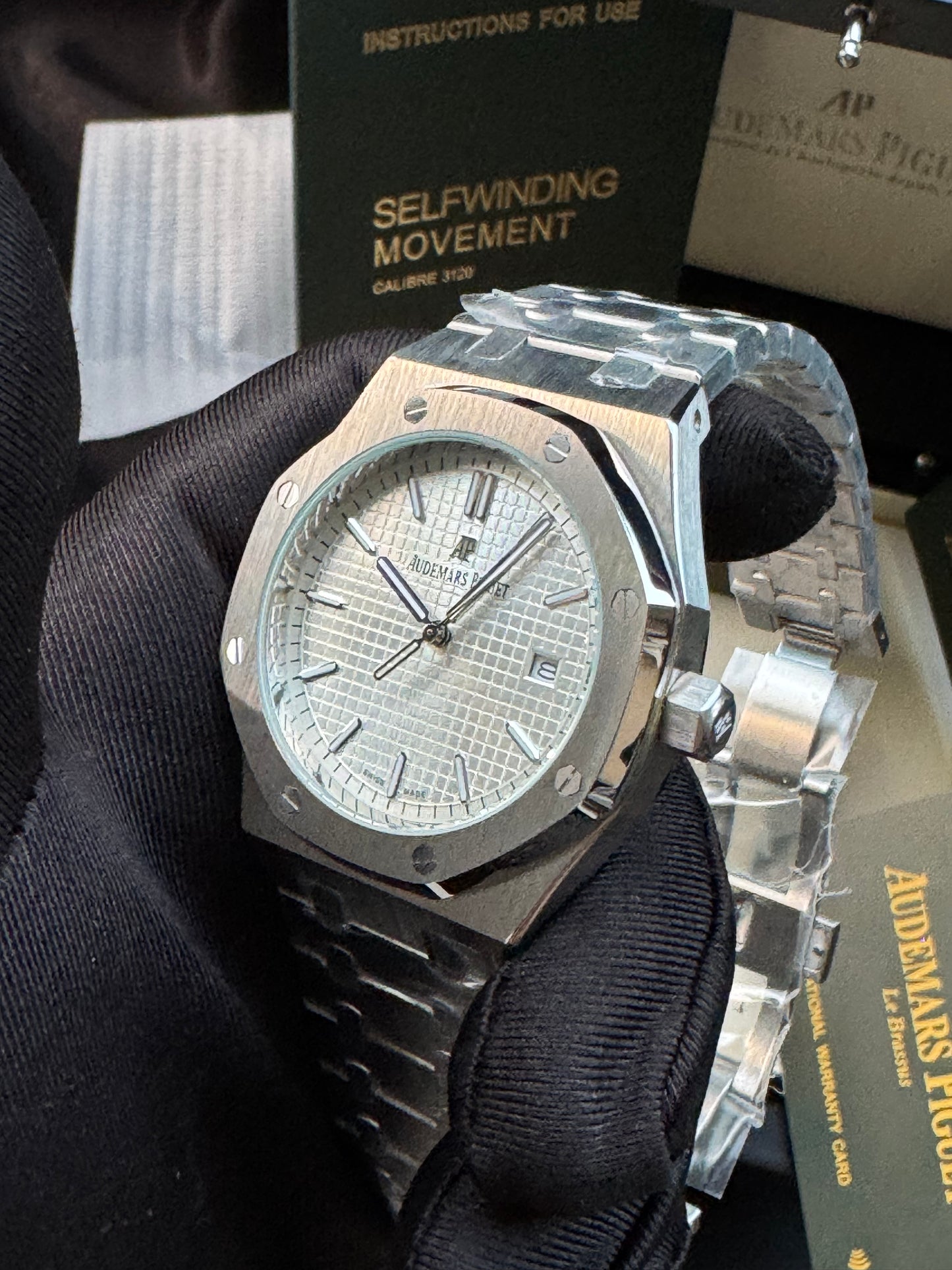 IMPRESIONANTE AUDEMARS PIGUET AUTOMÁTICO MECÁNICO ALTA CALIDAD! ROYAL OAK