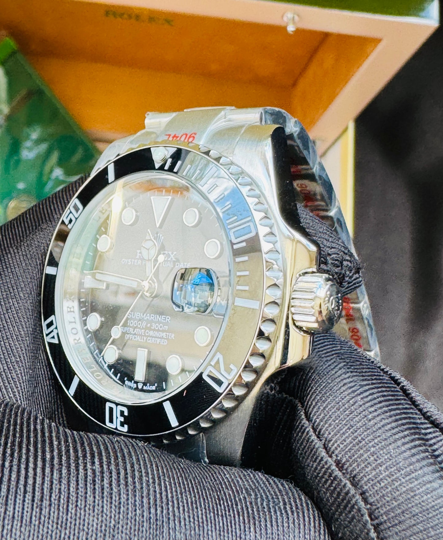 ELEGANTE Y ATEMPORAL ROLEX SUBMARINER AUTOMÁTICO!