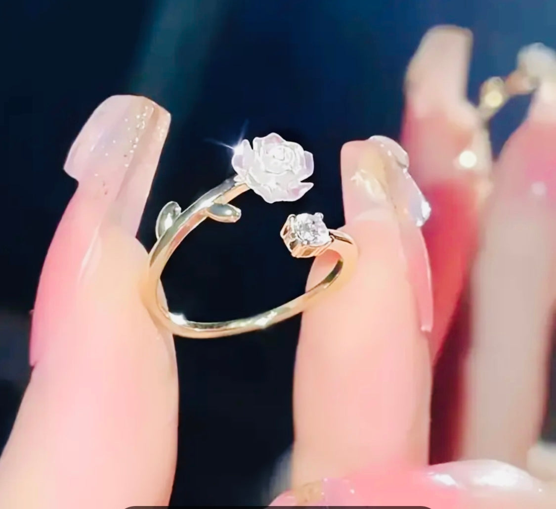 Hermoso Anillo Unitalla Hipoalergenico Ajustable Perfecto para Regalo