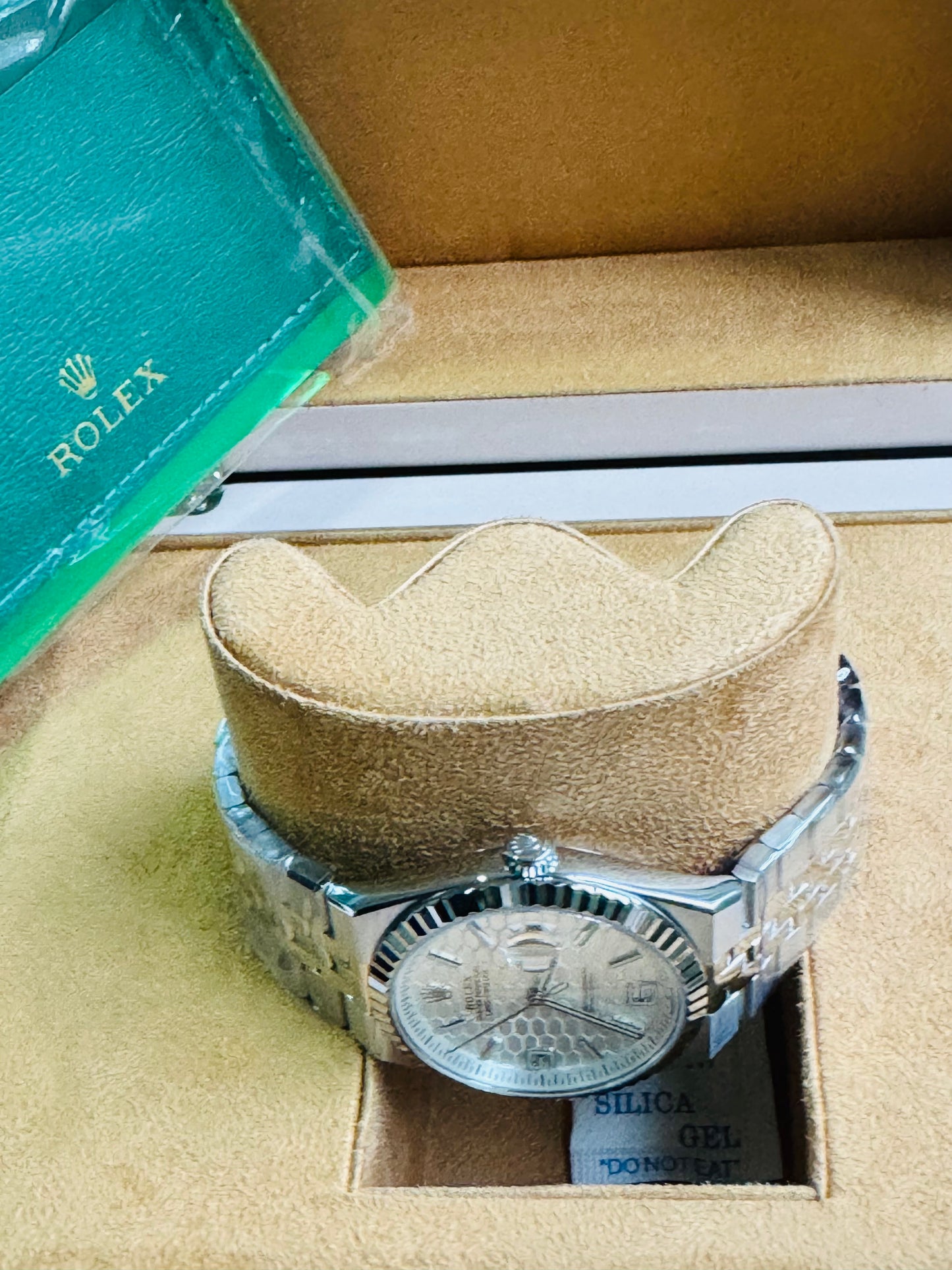 ÚNICO Y EXCLUSIVO RELOJ ROLEX OYSTER PERPETUAL LAND DWELLER- FECHADOR-39 JOYAS 💎 -CRISTAL ZAFIRO- ULTIMO MODELO Y DISEÑO! MÁXIMA ELEGANCIA!!!