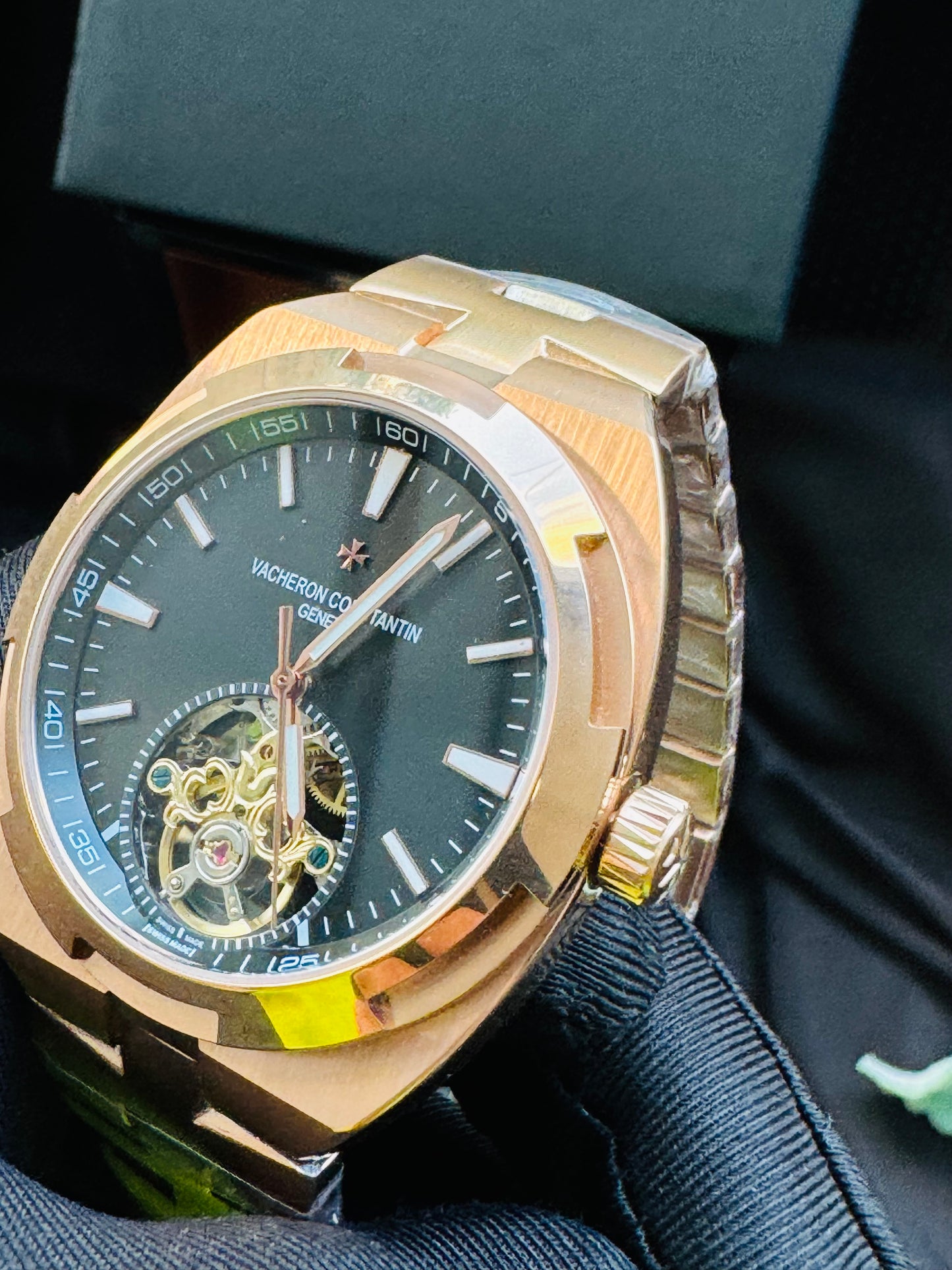 ELEGANTE Y SOFISTICADO DISEÑO RELOJ AUTOMÁTICO VACHERON CONSTANTINE