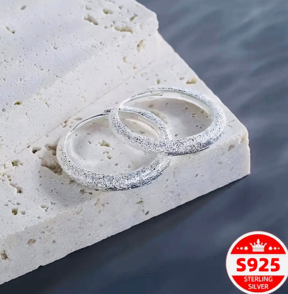 Pendientes de plata esterlina 925- estilo de lujo sencillo, chapados en plata, brillo de cielo estrellado, acabado mate, perfectos para el Día de San Valentín y el Día de las Madres, regalo de joyería para fiestas y festivales en cualquier temporad