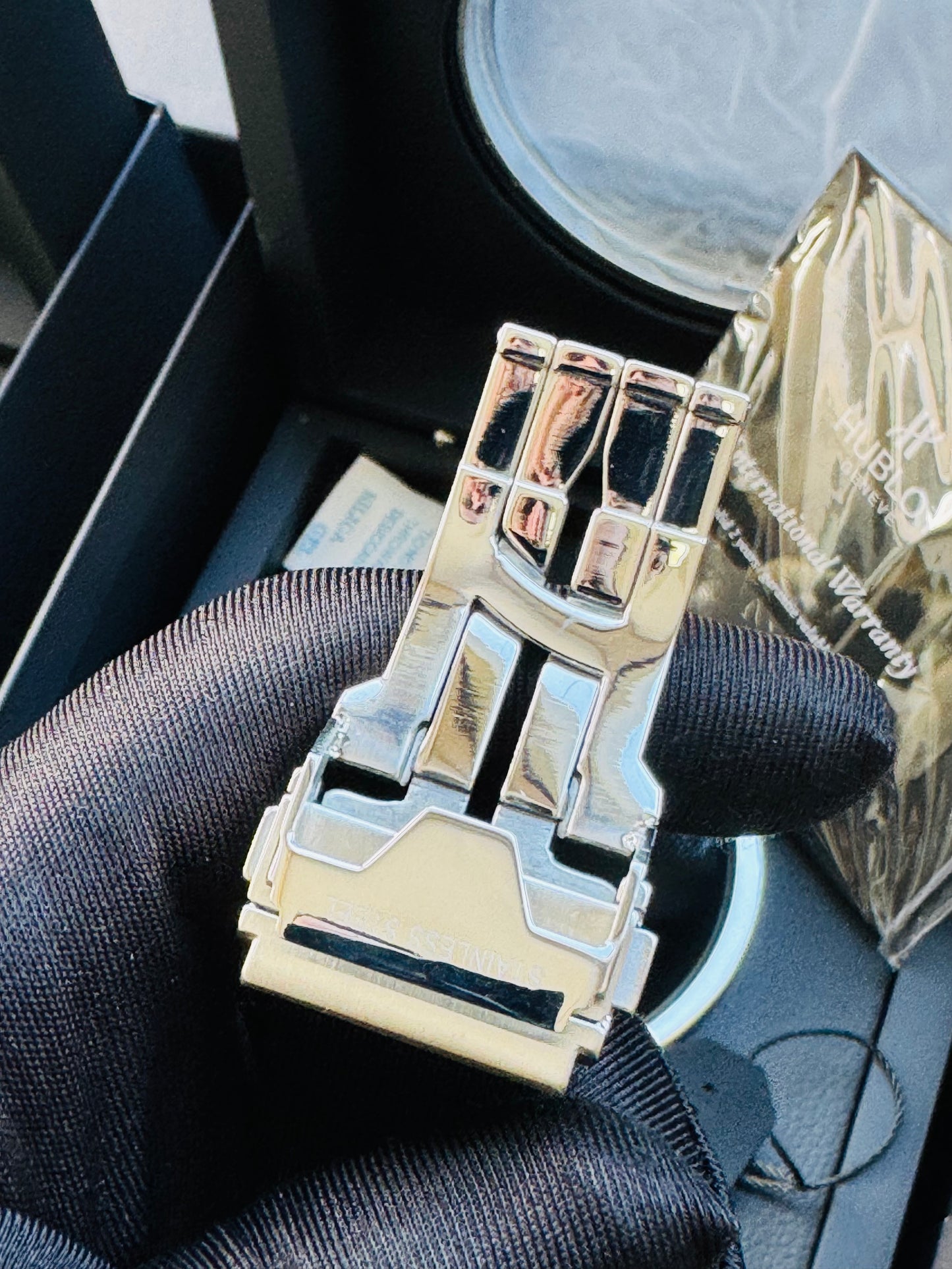 ELEGANTE Y SOFISTICADO DISEÑO RELOJ AUTOMÁTICO MECÁNICO HUBLOT EDICIÓN ESPECIAL CLÁSSIC FUSION