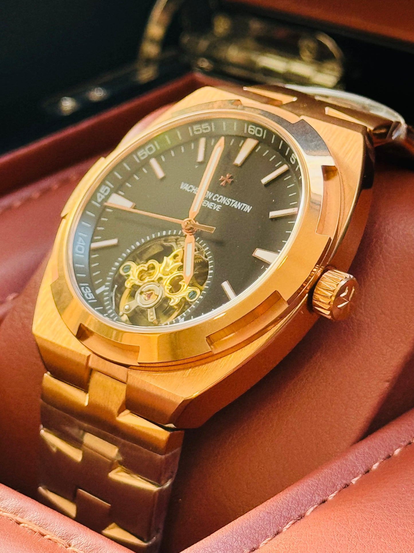 ELEGANTE Y SOFISTICADO DISEÑO RELOJ AUTOMÁTICO VACHERON CONSTANTINE