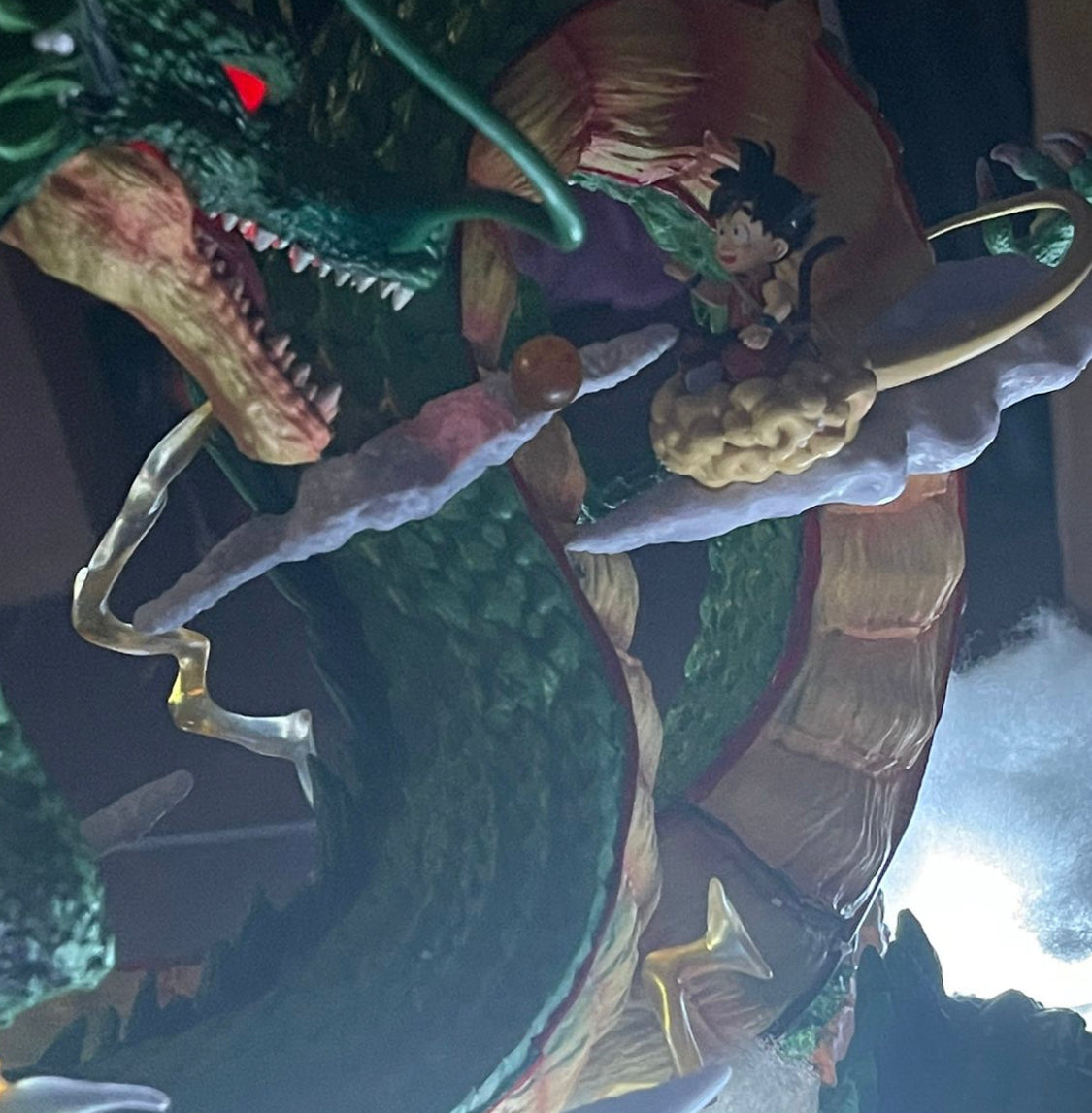 INCREÍBLE SHENLONG “DIOS DRAGÓN”🐉 MUY GRANDE CON NUVES-EFECTOS DE LUCES Y CONTROL REMOTO! 💯% ORIGINAL Y LA FIGURA MÁS GRANDE QUE SE HA HECHO! 👍
