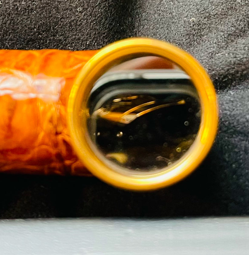 Única Pieza En México! Increíble y Hermosa Pluma Fuente TITANIC DNA 🧬 OF FAMOUS LEGENDS! ROMÁN JEROME ACERO DE EL TITANIC! ORO- PIEL DE COCODRILO 🐊 CRISTAL SAFIRO CERTIFICADOS DE AUTENTICIDAD! NUEVA SIN USAR- JAMÁS SE LE PUSO TINTA! COMPRADA EN SUC. RJ
