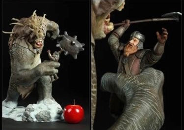 Increíble Escultura SNOW TROLL by SIDESHOW Edición Limitada:500