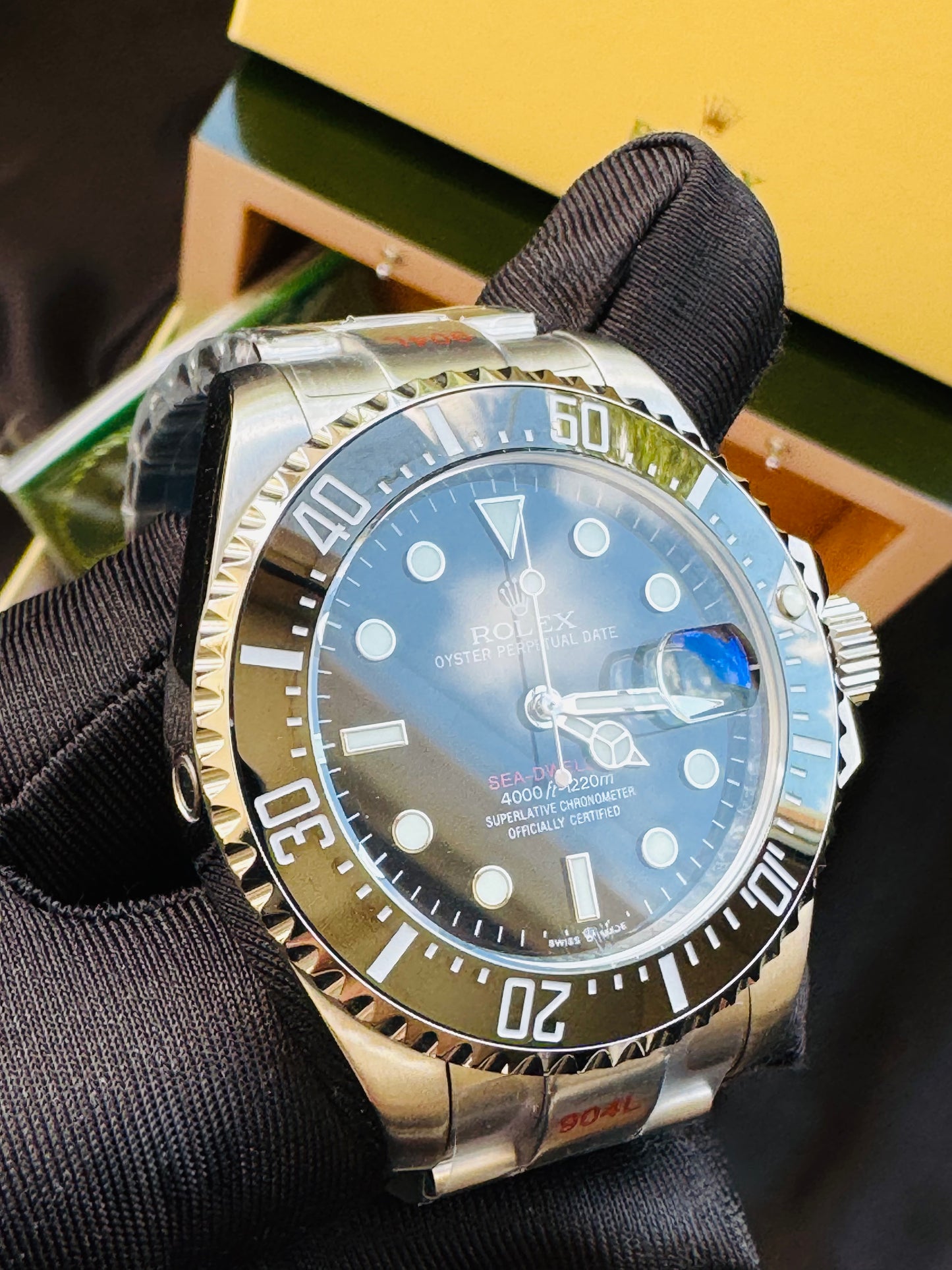 ESPECTACULAR RELOJ ROLEX AUTOMÁTICO SEADWELLER VÁLVULA DE ESCAPE 💨 HERMOSO!!!