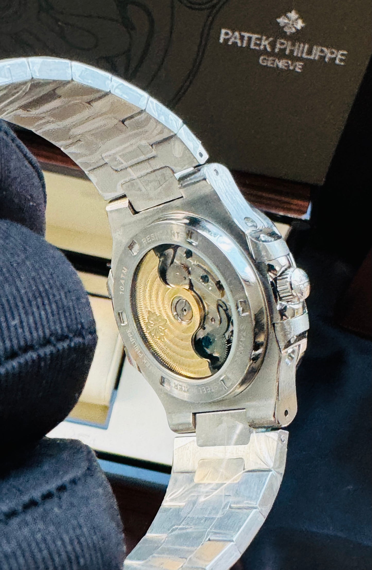 EXCLUSIVO RELOJ AUTOMÁTICO PATEK PHILIPPE MULTIPLES COMPLICACIONES!