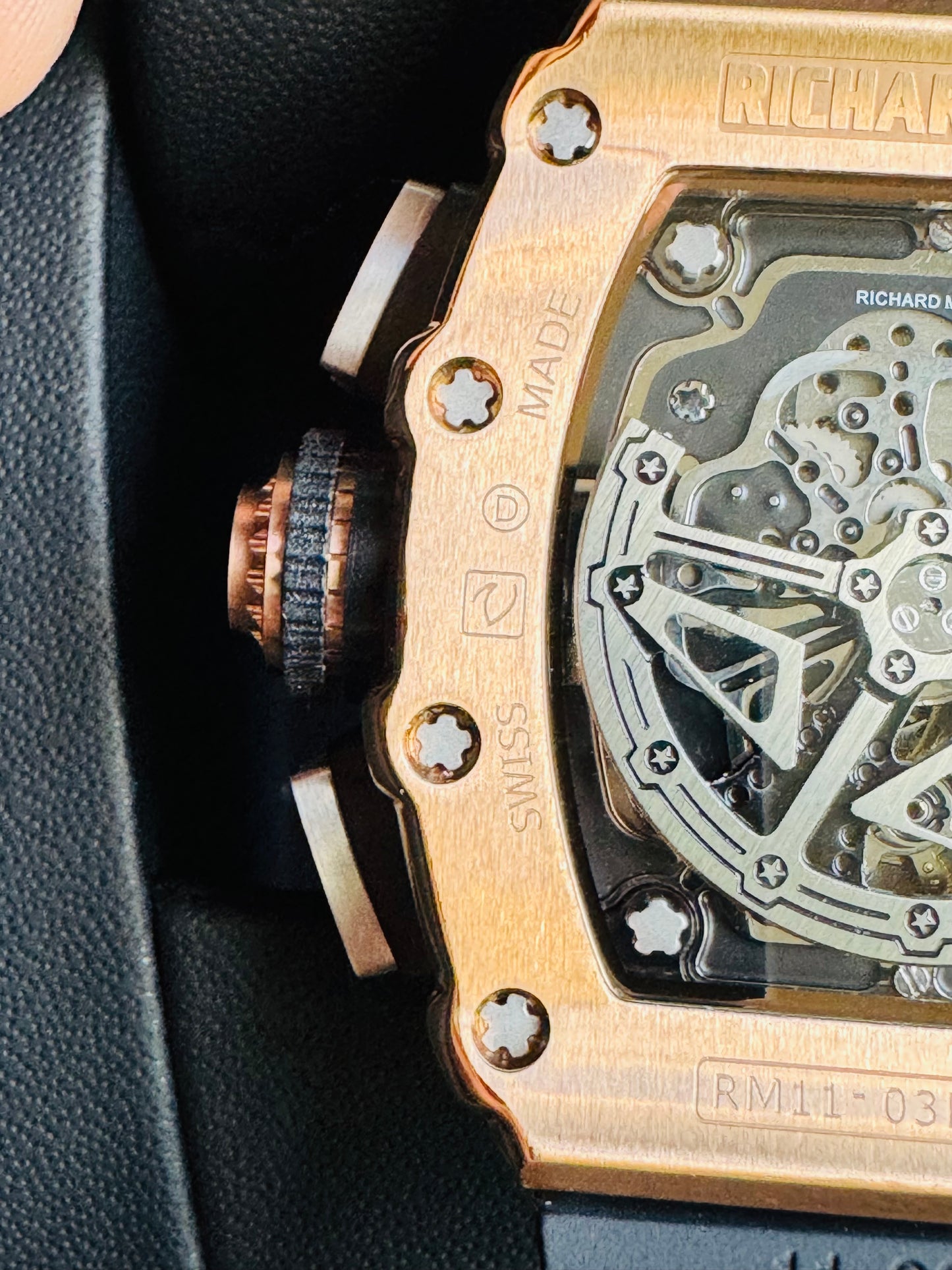 IMPRESIONANTE RELOJ RICHARD MILLE!!! AUTOMÁTICO MECÁNICO-68 JOYAS💎-FECHADOR-LUMINOSO-MULTIFUNCIONAL-ETC! ETC ETC!!!