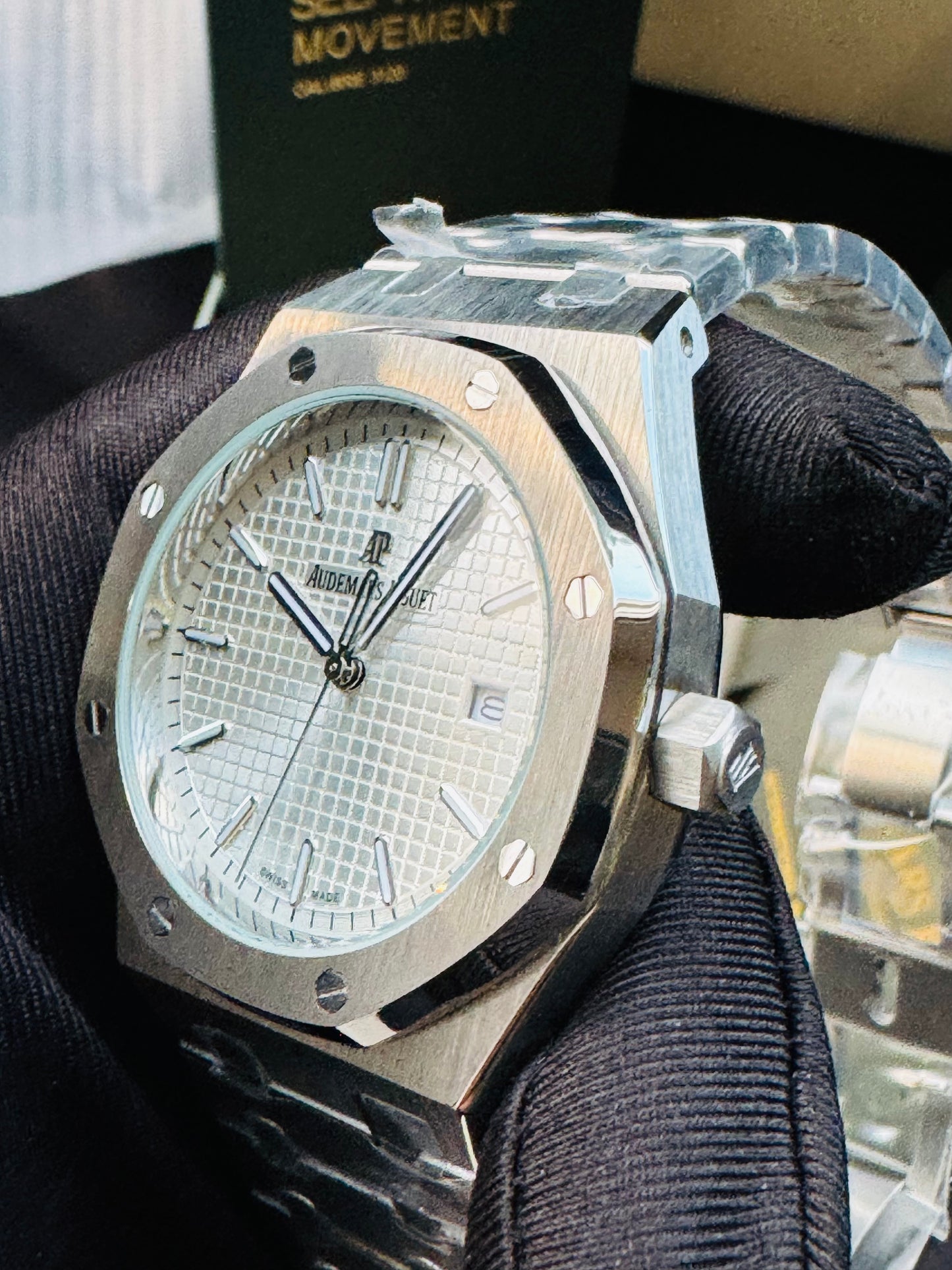 IMPRESIONANTE AUDEMARS PIGUET AUTOMÁTICO MECÁNICO ALTA CALIDAD! ROYAL OAK