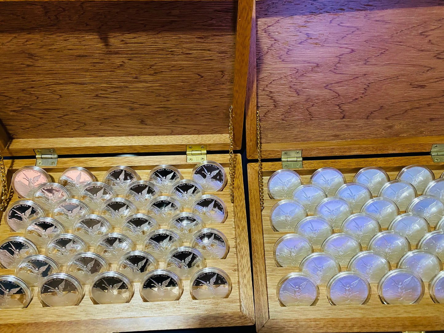 Monedas de 1 Onza de Plata Pura Ley .999 en Varios Acabados- Acabado: NORMAL -SATINADO-PROFF-MATE BRILLO- Precios Varían según Acabado y Año Nuevas, Encapsuladas y Selladas de Origen Casa de Moneda 🪙 
Favor de Pedir Información por WhatsApp al 99 81 92 8