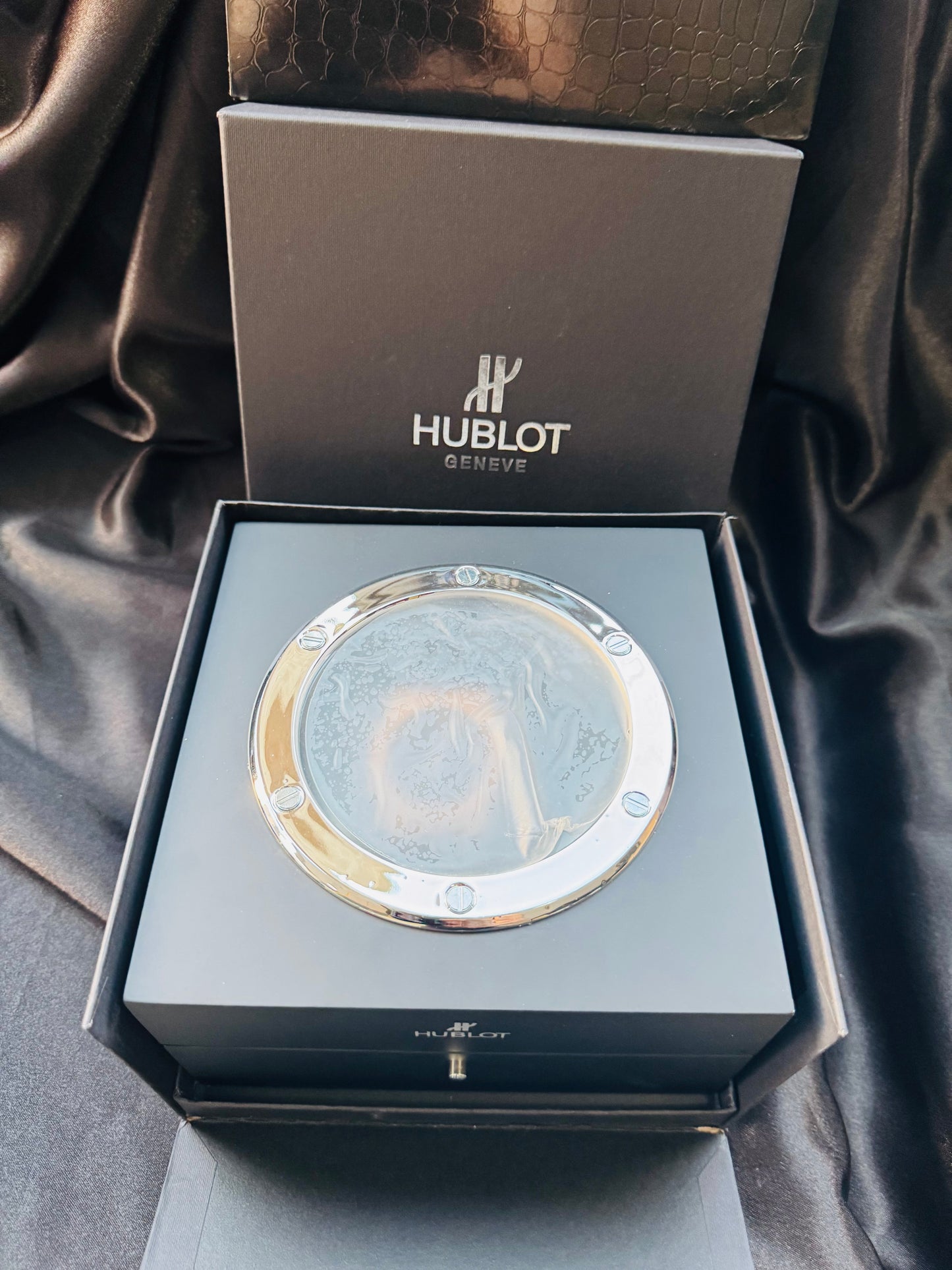 HERMOSO RELOJ HUBLOT AUTOMÁTICO MECÁNICO GRAN PRESENCIA