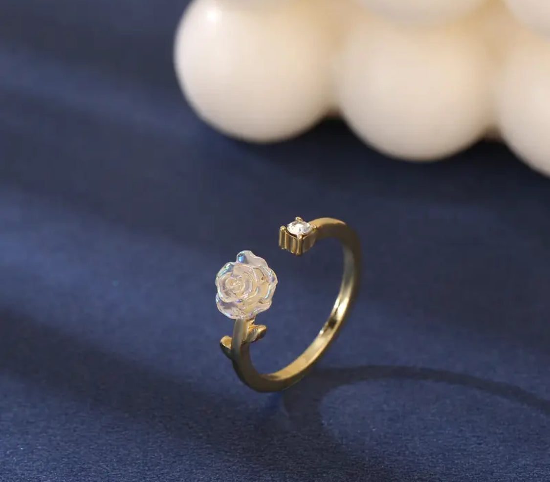 Hermoso Anillo Unitalla Hipoalergenico Ajustable Perfecto para Regalo
