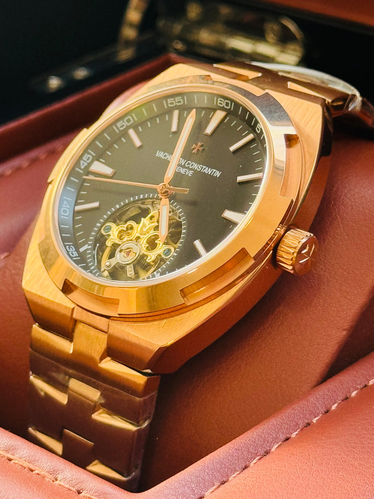 ELEGANTE Y SOFISTICADO DISEÑO RELOJ AUTOMÁTICO VACHERON CONSTANTINE