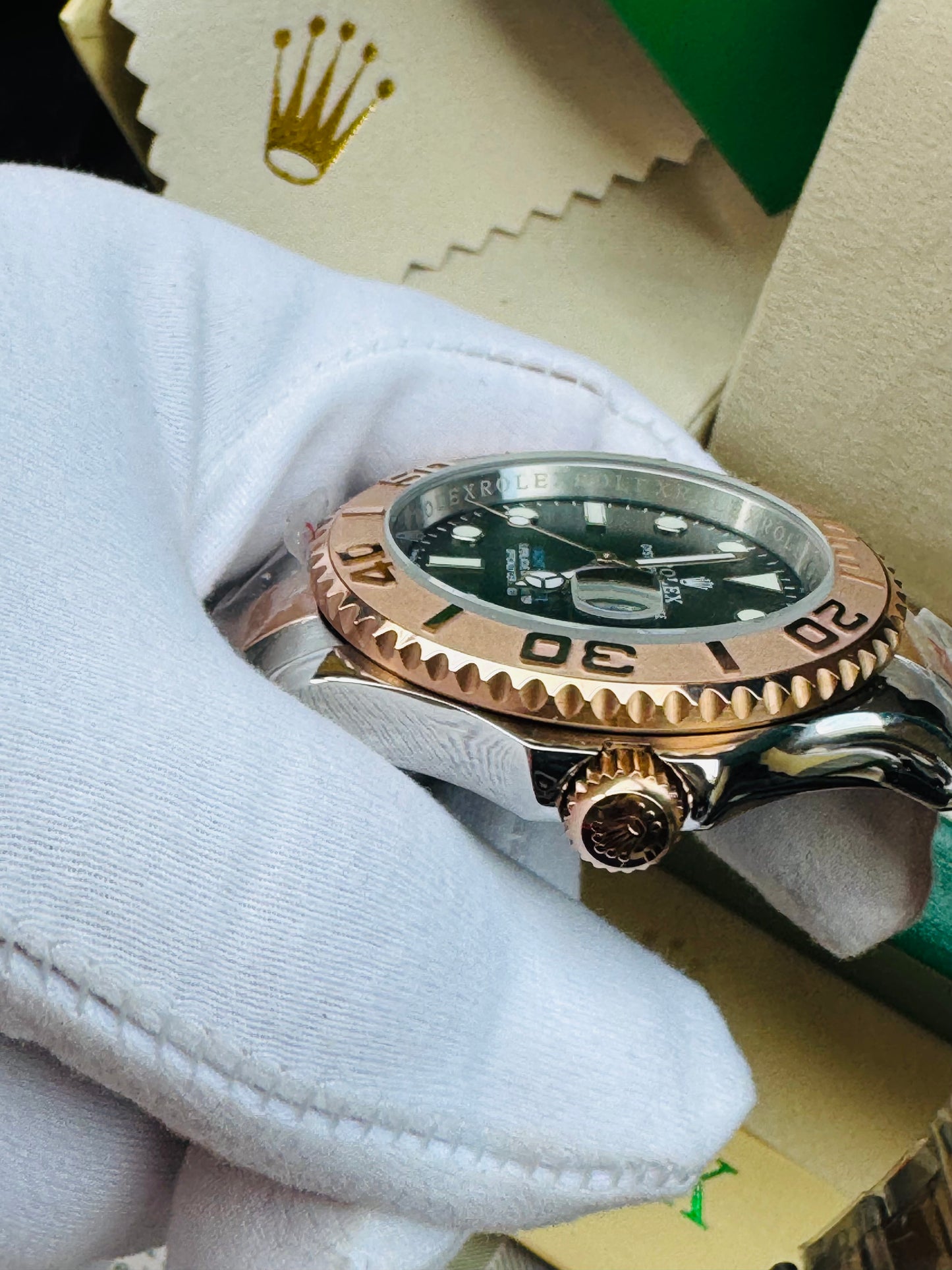 HERMOSO RELOJ AUTOMÁTICO YACHT MASTER -MÁXIMA CALIDAD!