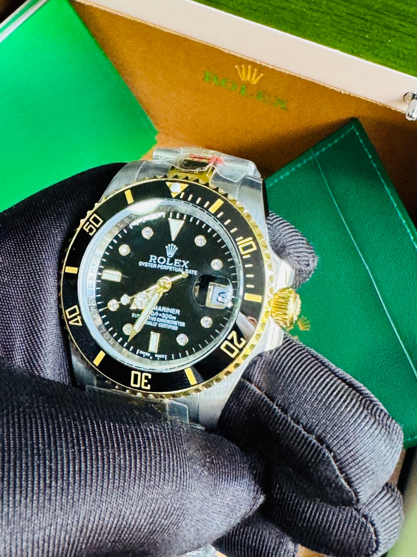 ATEMPORAL ROLEX OYSTER PERPETUAL DATE- CALIDAD Y DISTINCIÓN- FECHADOR - LUMINOSO- CRISTAL ZAFIRO- JOYAS 💎 ETC