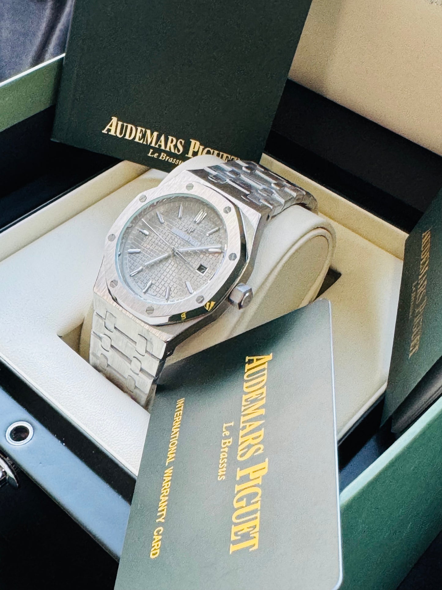 ESPECTÁCULAR AUDEMARS PIGUET AUTOMÁTICO MECÁNICO! ROYAL OAK