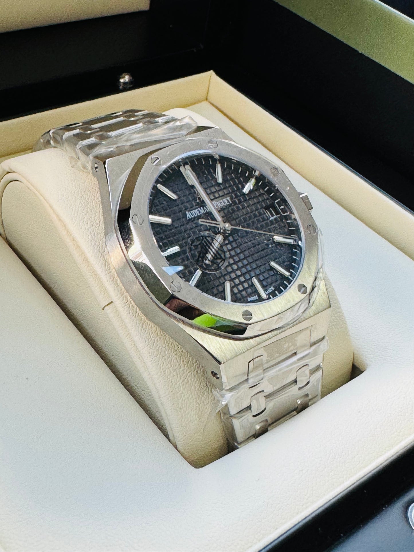 MÁXIMO LUJO IMPONENTE RELOJ AUTOMÁTICO AUDEMARS PIGUET ROYAL OAK SPECIAL EDITION!