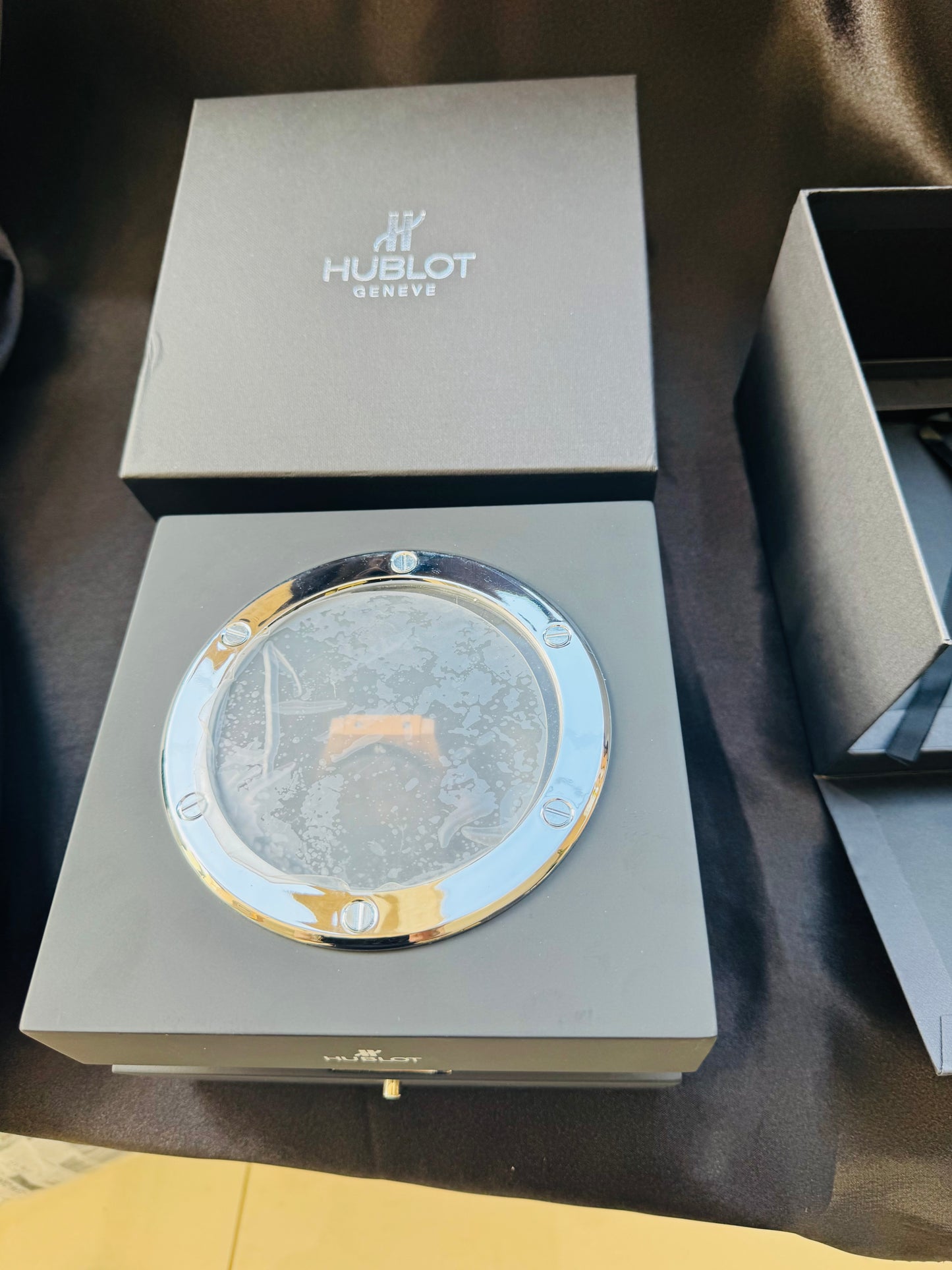 ELEGANTE Y SOFISTICADO DISEÑO RELOJ AUTOMÁTICO MECÁNICO HUBLOT EDICIÓN ESPECIAL CLÁSSIC FUSION!