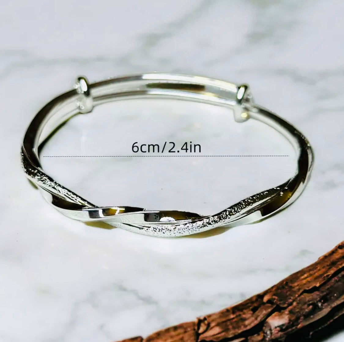 Elegante Brazalete Ajustable-Unisex-Hipoalergenica Unitalla Perfecta para Regalo 🎁