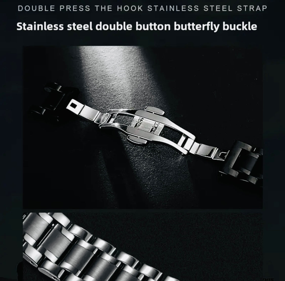 IMPACTANTE DISEÑO!!! RELOJ AUTOMÁTICO MECÁNICO MÚLTIPLES COMPLICACIONES!!! CALENDARIO-FECHADOR-DÍA DE LA SEMANA-50 METROS-DÍA DEL MES-LUMINOSO- DIAL DE VELOCIDAD-ETCÉTERA