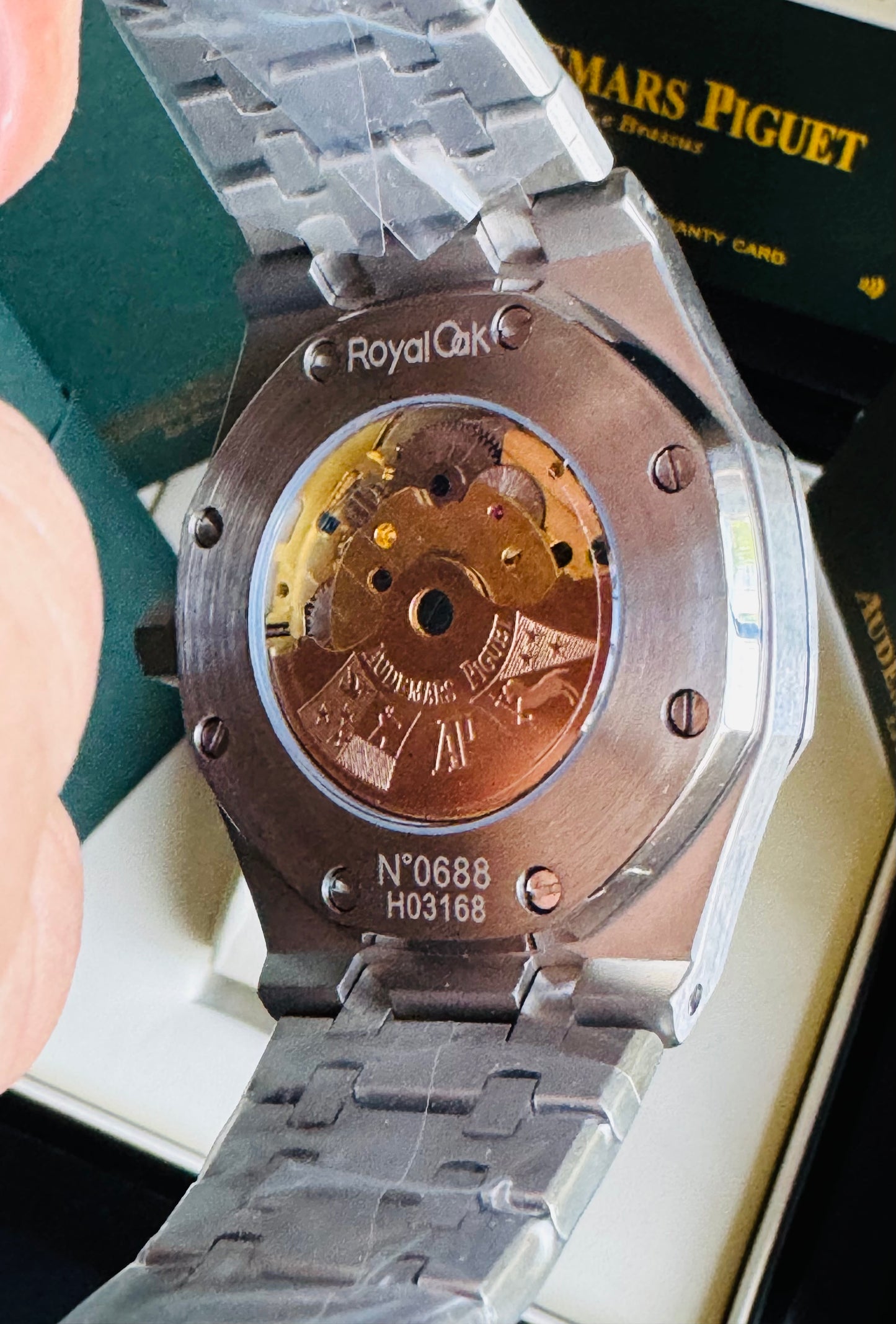 ESPECTACULAR AUDEMARS PIGUET ROYAL OAK
FLYNG TOURBILLON LIMITED EDITION!!! CRISTAL ZAFIRO!!! MÁXIMO LUJO!!!