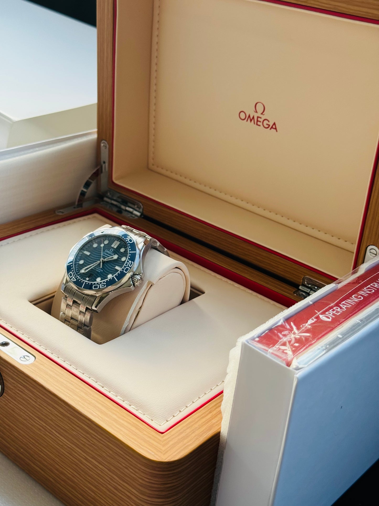 HERMOSO RELOJ OMEGA SEA MASTER AUTOMÁTICO ELEGANTE Y CASUAL!
