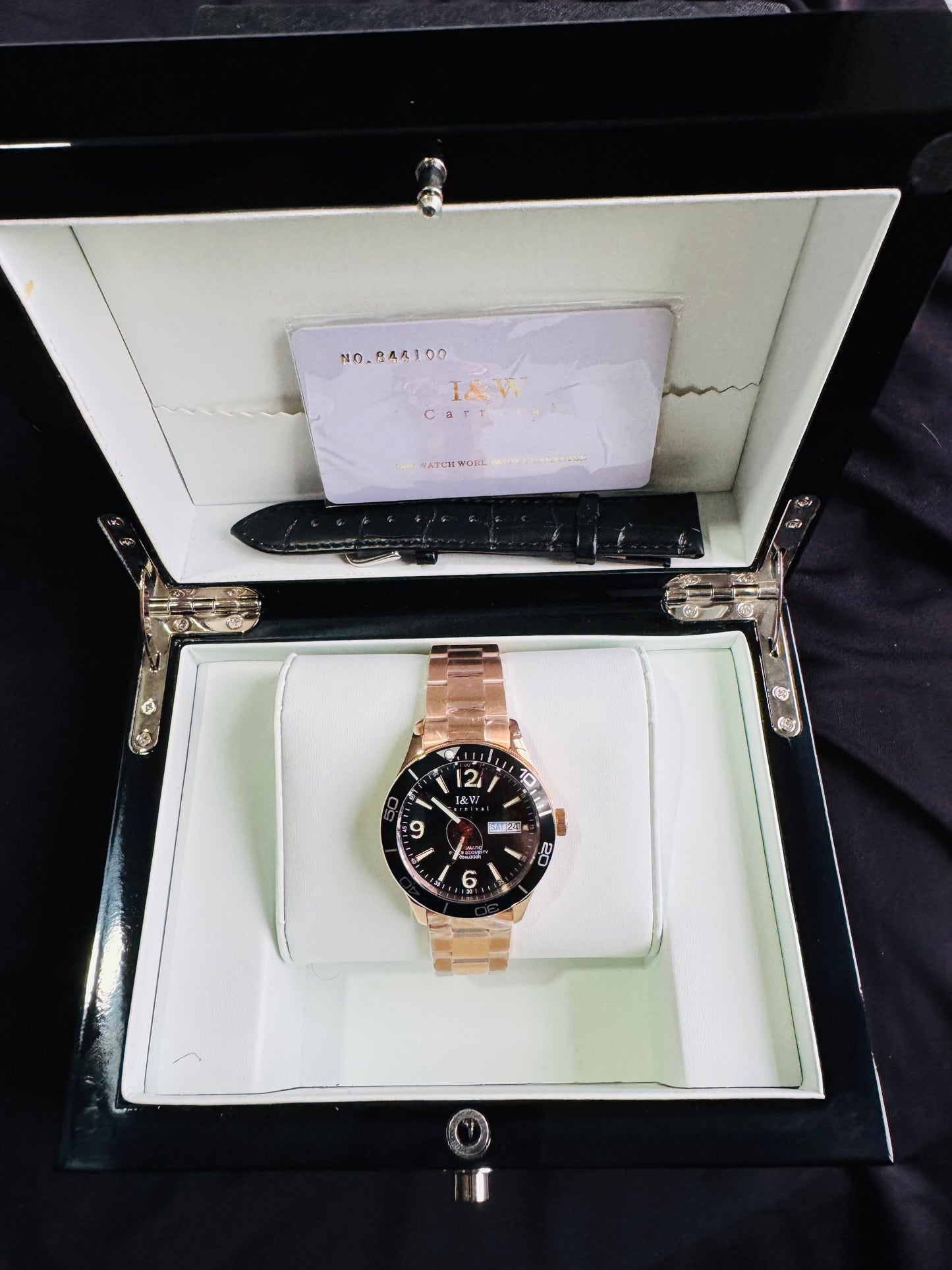 ESPECTACULAR RELOJ AUTOMÁTICO MECÁNICO PARA BUCEO 100 M.-CRISTAL ZAFIRO-LUMINOSO-ALTA CALIDAD-SHARK SERIES DIVING WATCH