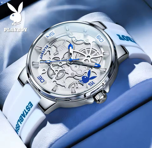 PLAYBOY-Reloj de pulsera luminoso para hombre, cronógrafo de cuarzo, informal, resistente al agua, de lujo, de alta calidad 💯% Original 

información por WhatsApp 99 81 92 84 65
Nota: No se hacen Envíos 🚚 
Ventas solo en Cancún 
Nuestro Lema: No somos N