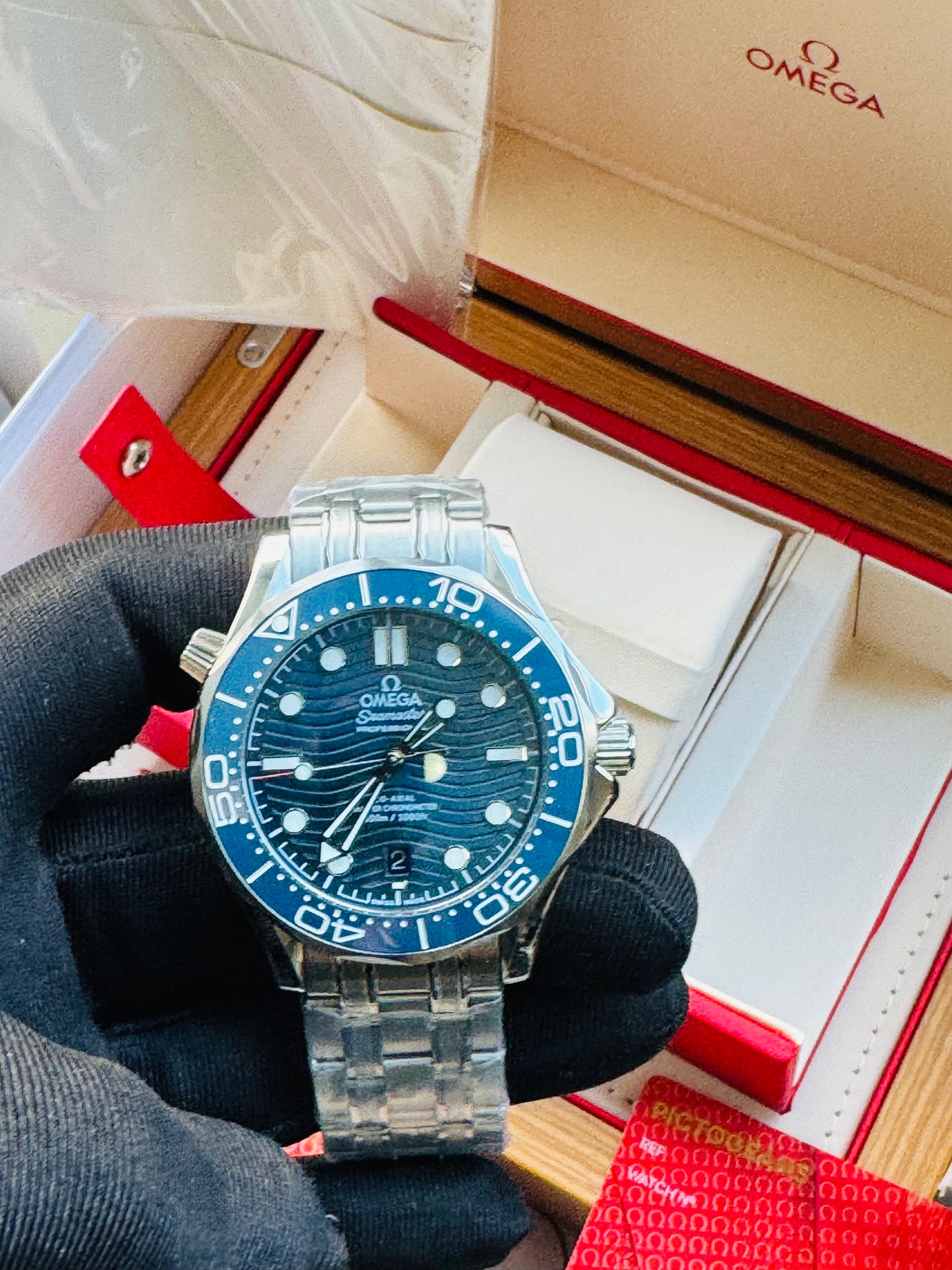 HERMOSO RELOJ OMEGA SEA MASTER AUTOMÁTICO ELEGANTE Y CASUAL!