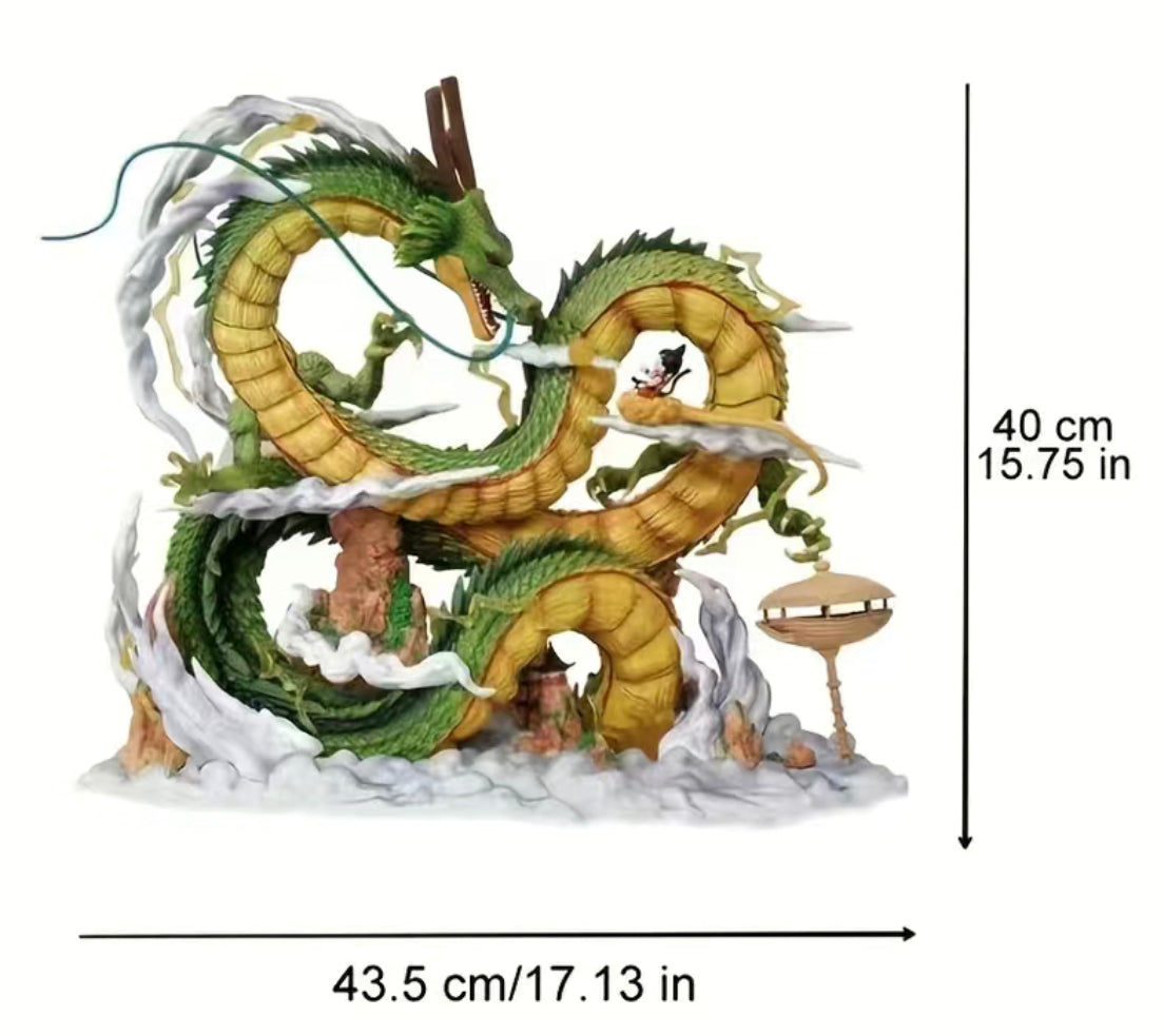 INCREÍBLE SHENLONG “DIOS DRAGÓN”🐉 MUY GRANDE CON NUVES-EFECTOS DE LUCES Y CONTROL REMOTO! 💯% ORIGINAL Y LA FIGURA MÁS GRANDE QUE SE HA HECHO! 👍